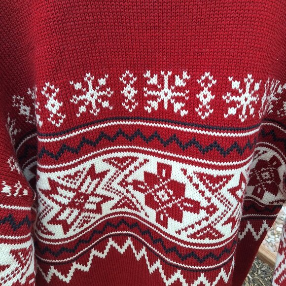 Dale of Norway Lake Placid 1932 Lined Wind Stopper Sweater Pure Wool Size XL - Picture 4 of 9